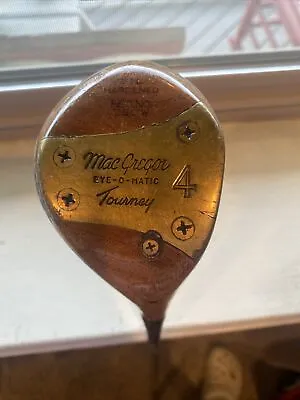 Used Vintage Macgregor Tourney Eye-O-matic 4 Wood.🔥🔥🔥 • $14.99