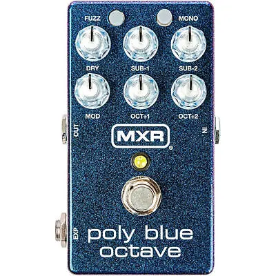 MXR M306 Poly Blue Octave Effects Pedal Blue • $199