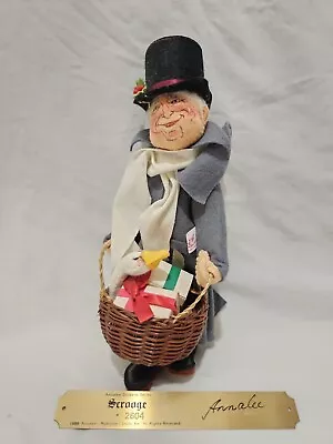 1988 Annalee Dickens Series Scrooge Doll ~ 11 T ~ No Stand • $28.31