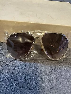 1980's Vintage Aviator Sunglasses-SCREW FRAMES  & Brown Tinted  Lenses-NOS!!!! • $25