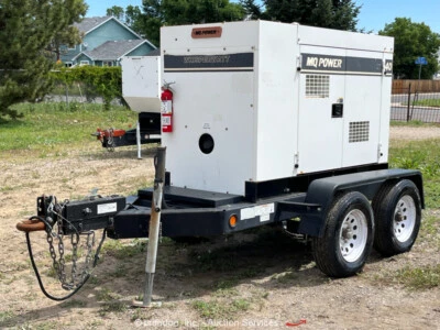 $3052 • Buy 2011 Multiquip DCA-40SSKU 30kW Towable Diesel Generator GenSet Trailer Bidadoo