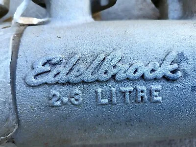 Rare Edelbrock 2.3 Ford Marine Aluminum Exhaust Manifold Unreleased Prototype • $275