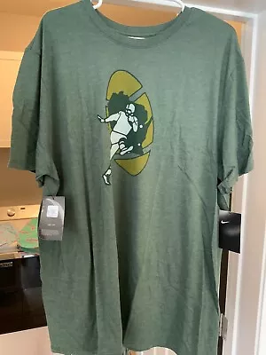 Nike Green Bay Packers Short Sleeve 789122-323 XXL T Shirt Vintage Logo • $9.99