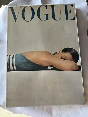 Vogue Cover Art June 1947 By John Rawlings Print On Canvas 26.25  By 18.5  • $250