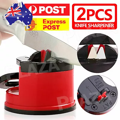 2x Sharp The Best Knife Sharpener Diamond For Knives Blades Scissors Tool • $11.95