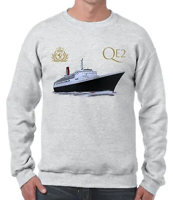 QE2 T-Shirt  Queen Elizabeth 2 Tshirt Ship T-shirt • £13.99