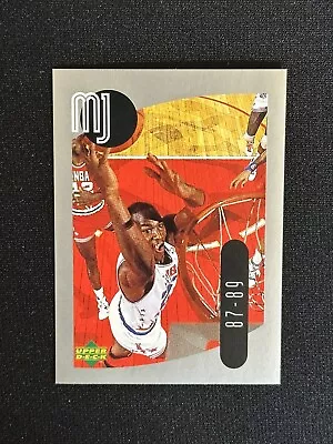 1998 Upper Deck Mini Sticker Michael Jordan #22 Basketball Card Chicago Bulls • $1.99