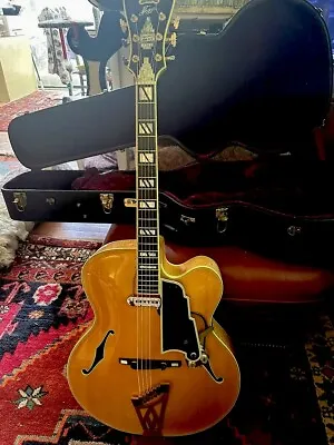 JIM TRIGGS 18” Jazz Archtop  HAND-CARVED D’Angelico New Yorker Guitar See Video • $6399.99