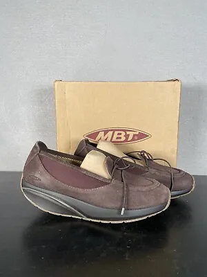 MBT Laini Ladies Coffee Casual Rocker Shoes Women’s Us Size 4-4.5 • $31.99