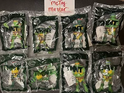 Teenage Mutant Ninja Turtles 2007 Happy Meal Toys Full Set NIP • $40