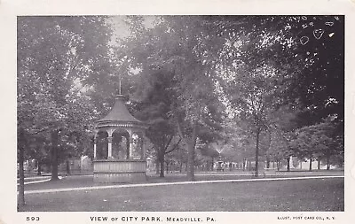 Meadville Pa - View In City Park • $6