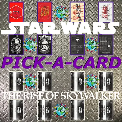 Star Wars Rise Of Skywalker Pick-a-card Purple Crush The Resistance Topps 2019 • $9.96