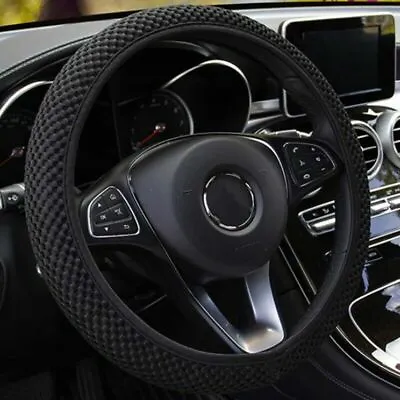 1x Universal Elastic Auto Car Steering Wheel Cover Non Slip Accessories 38cm • $5.94