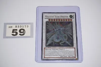 Yu-Gi-Oh Majestic Star Dragon SOVR-EN040 Ultimate Rare 1st Edition • $234.29