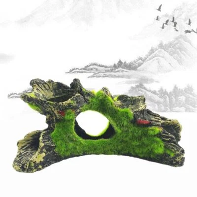 $15.31 • Buy Aquarium Fish Tank Resin Cave Ornament & Decoration Shrimp Tank Accessories
