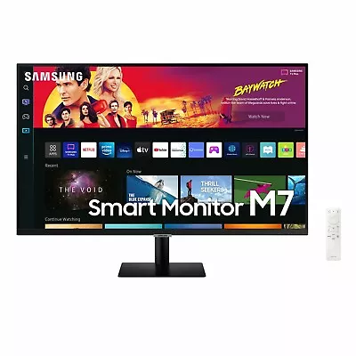 Samsung LS32BM700UEXXY Smart Computer Monitor M7 UHD 4K Resolution 3840 X 2160 • $624.99