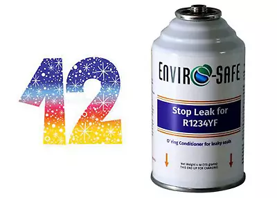 Envirosafe Modern Organic AC Coolant STOP LEAK SYSTEM SEALER FOR R1234YF 12 CANS • $104.03