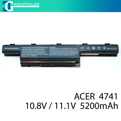 Battery For Acer Aspire 4741 5741 5741G 5742 5742G 7741 AS10D31 AS10D41 AS10D71 • $41.85