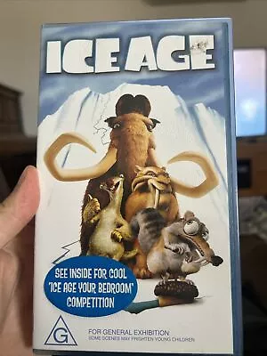 Ice Age VHS Movie 2002 Video With Roy Romano John Leguizamo Denis Leary • $4