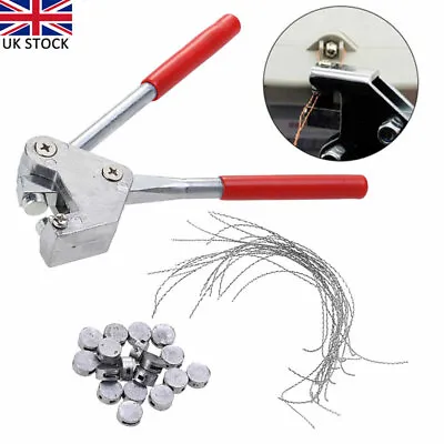 Sealing Plier Tool Security 20 Wire 10mm Seals Lead For Electric Water Meter UK • £11.22