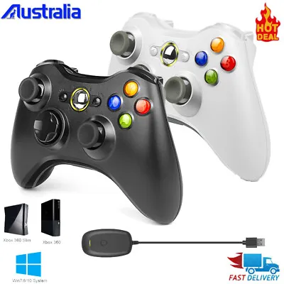 Wireless Controller For XBOX 360/360 Slim/360 E PC Windows 11/10/8/7 Gamepad • $29.99