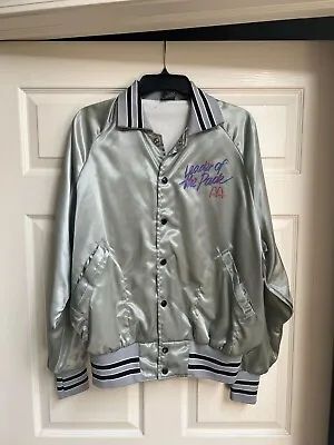 Vintage McDonalds Employee Marketing Promo Leader Of The Pack Satin Jacket - L • $199.99