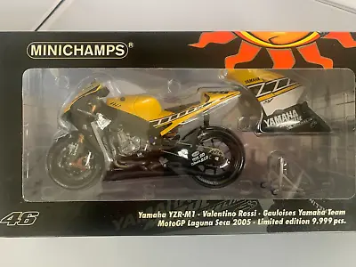 Minichamps Yamaha Yzr Valentino Rossi Laguna Seca Moto Gp 2005 • £95