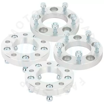 For Jeep Wrangler Grand Cherokee 4 Pcs 1  Inch 5x5 Wheel Spacers 1/2 X20 Studs • $63.74