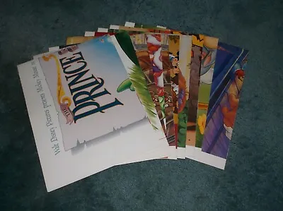 Lot Of 10 Different Original Posters From  Disney Animated Films Unused • $40