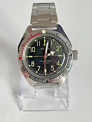 ☭ Watch Vostok Amphibian AMFIBIA Antimagnetic Mechanical Soviet Diver Divers • $90