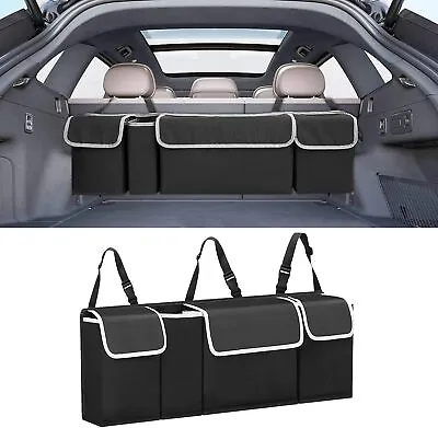 Car Trunk Organizer Oxford Interior Accessories Back Seat 4 Pocket Storage Bag A • $13.86