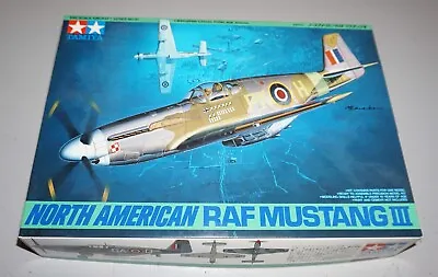 North American RAF Mustang III Tamiya 1/48 Complete & Unstarted. • $18.99
