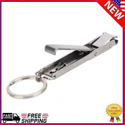 EDC Ultra-thin Foldable Hand Toe Nail Clippers Cutter Stainless Keychain • $6.09