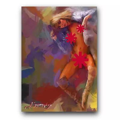 Monique St. Pierre #2 Art Card Limited 26/50 Edward Vela Signed (Censored) • $3.99