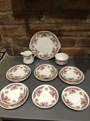 £35 • Buy Vintage Royal Stafford Regency Part Tea Set China Vgc 15 Pieces Cafe Cream Teas