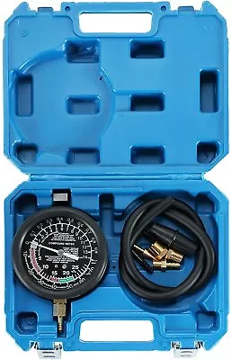 $17.75 • Buy Fuel Pump & Vacuum Tester Gauge Leak Carburetor Pressure Diagnostics W/Case NEW