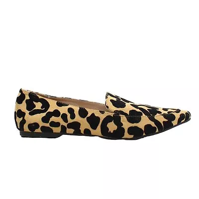 London Rebel Women's Flat Shoes UK 7 Brown Animal Print 100% Other Ballet • £12.60