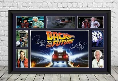£7.49 • Buy Back To The Future Signed Poster Photo Print  Autographed Movie Memorabilia 