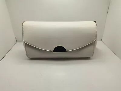  Party Flap Clutch Purse   White - 9 1/2  X 5  A New Day - A3 • $10.99