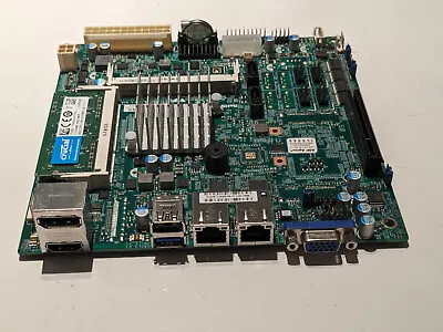 SuperMicro X10SBA-L Intel Celeron J1900 Mini-ITX Motherboard 8GB Ram • $59