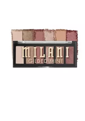 Milani Gilded Mini Eyeshadow Palette 6 Matte Shimmer Hues-It's All Rose • $9.97