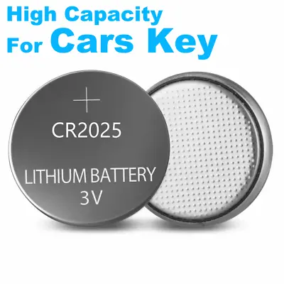 5x 10x 20x CR2025 Japan Made High Capacity For Car Watch Key Battery Batteries • $11.99