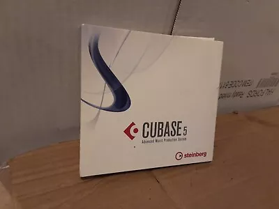 Steinberg Cubase 5 - ADVANCED Music Production System Mac/Pc-SET OF 4 DVDs • £220