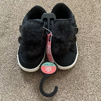 £4.99 • Buy Matalan Girls Black School Shoes Size 6 BNWT