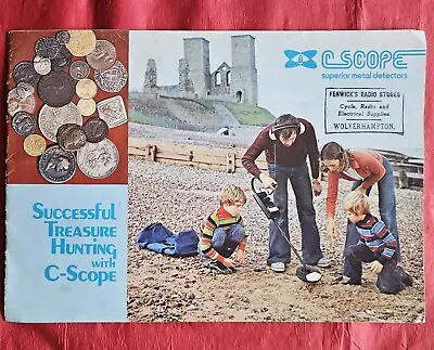 C-Scope Metal Detector Brochure Late 1970s • £2.20