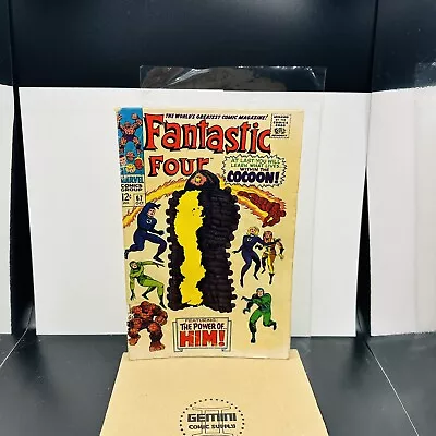 FANTASTIC FOUR #67 (1967) HIM Adam Warlock 1st Appearance Stan Lee VG+ • $3.25