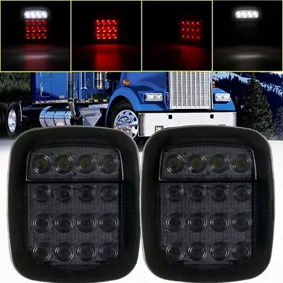 33 LED Tail Backup Reverse Brake Turn Lights For Kenworth Peterbilt Freightliner • $39.99