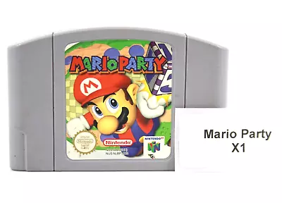 Mario Party [CART ONLY] - Nintendo 64 (N64) [PAL] WITH WARRANTY • $89.96