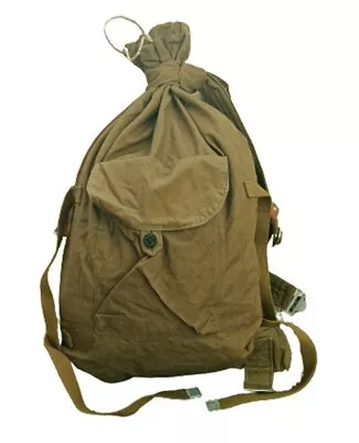 Backpack  Canvas Bag Soviet Russian Army Military Veshmeshok USSR  1966 • $19.99
