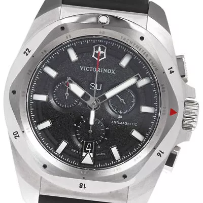 Victorinox I.N.O.X 241983 Chronograph Day Date Quartz Men's Watch_810851 • $843.70